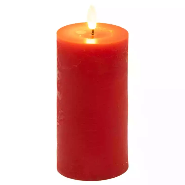 Świeczka Czerwona 15cm fot. 1