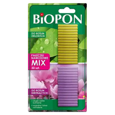 Biopon Pałeczki nawozowe do roślin