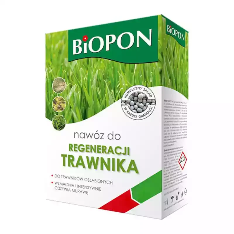 Biopon nawóz do regeneracji trawników