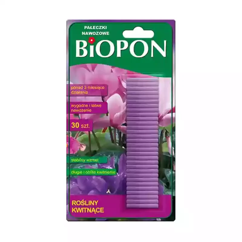 Biopon pałeczki nawozowe do roślin kwitnących