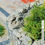 Obrzeże metalowe gabionowe Łuk