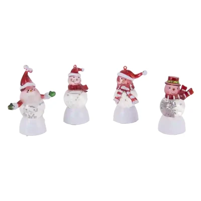 Dekoracyjne podświetlane figurki akrylowe 8cm fot. 7