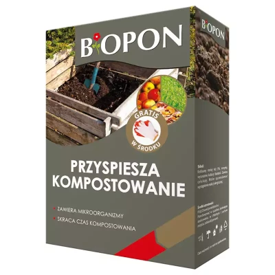 BIOPON przyspiesza kompostowanie