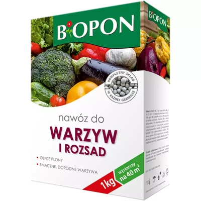 BIOPON nawóz do warzyw i rozsad