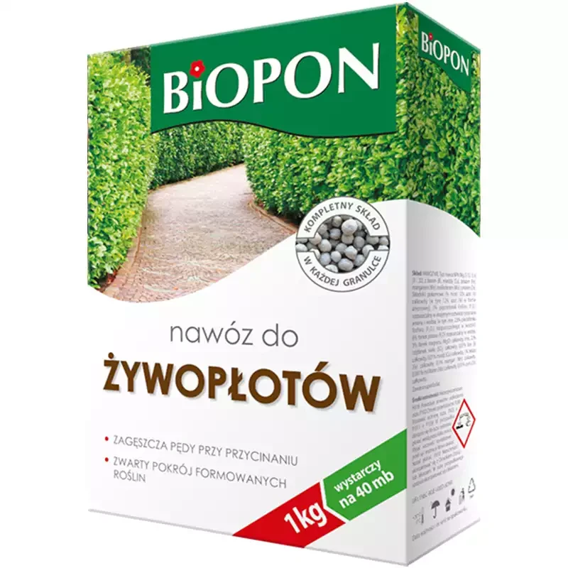 BIOPON nawóz do żywopłotu