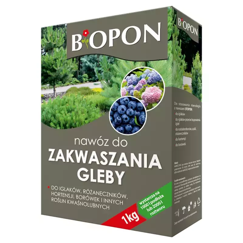 BIOPON nawóz do zakwaszania gleby