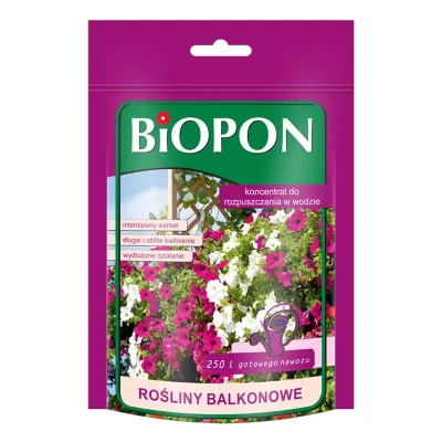 Biopon koncentrat do roślin balkonowych
