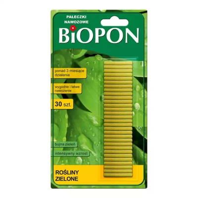 Biopon pałeczki do zielonych roślin
