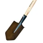 Saperka z trzonkiem drewnianym 58 cm