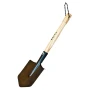 Saperka z trzonkiem drewnianym 58 cm