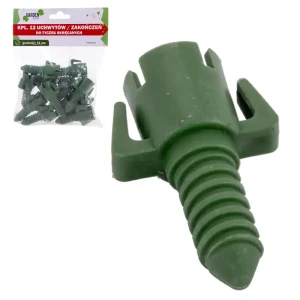 Zakończenia do tyczek skręcanych 16 mm 12szt.