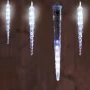 Zewnętrzne lampki sople LED 130 fot. 4