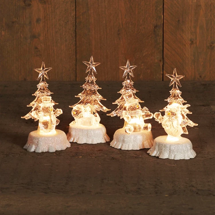 Podświetlana figurka świąteczna LED 15 cm fot. 1