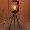 Lampa podłogowa + żarówka retro H- 61 cm fot.3