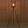Lampa podłogowa + żarówka retro H- 135 cm fot.1