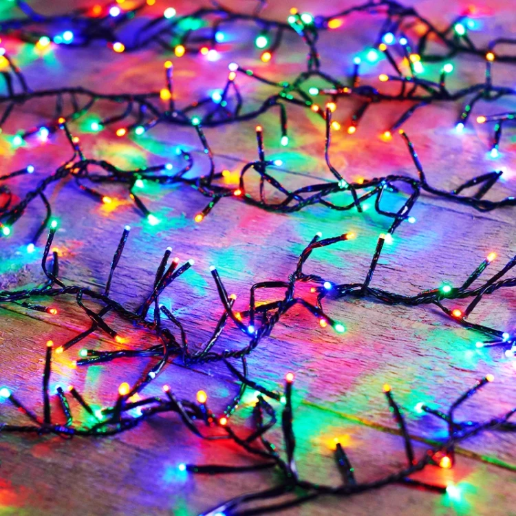 Lampki choinkowe LED gęste multikolor 960 LED fot.2