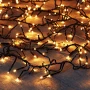 Lampki choinkowe LED gęste ciepły biały fot.1