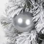 Bombki choinkowe srebrne