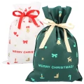 Worek prezentowy bożonarodzeniowy 27 x 40 cm fot. 3