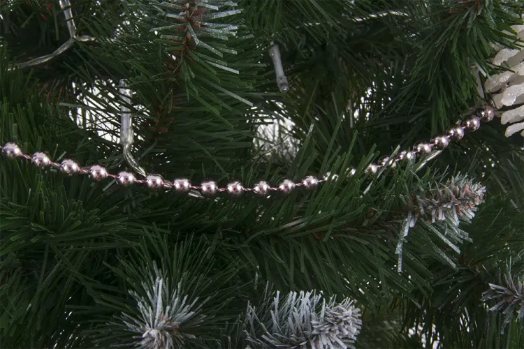 Łańcuch choinkowy - koraliki 7mm 270 cm fot. 3