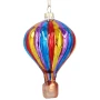 Szklana ozdoba choinkowa - balon 9 cm fot. 5