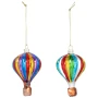 Szklana ozdoba choinkowa - balon 9 cm fot. 6