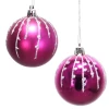 Bombki ozdobne burgundowe fot.18