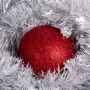 Szklana bombka brokatowa - czerwone fot. 5