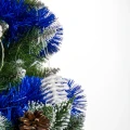 Łańcuch na choinkę 6 m - niebieski fot. 2