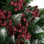 Jarzębina dekoracyjna ciemno czerwona sztuczna oszroniona 20 szt. fot. 6