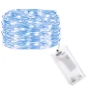 Lampki choinkowe na baterię 10LED/0,9m  Zimny biały fot. 13