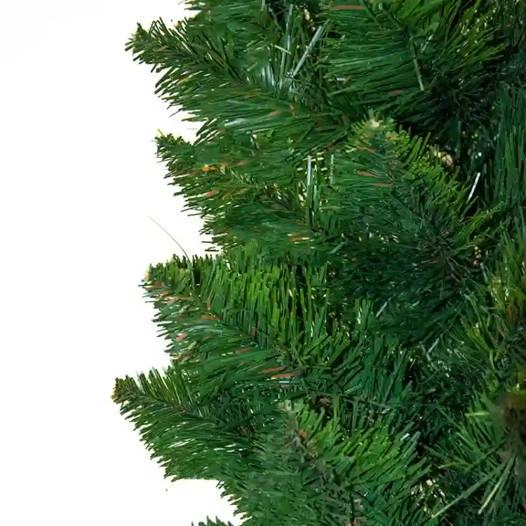 Girlanda świąteczna zielona gęsta fot. 2