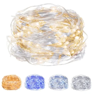 Lampki choinkowe na baterię 100LED/5,2m