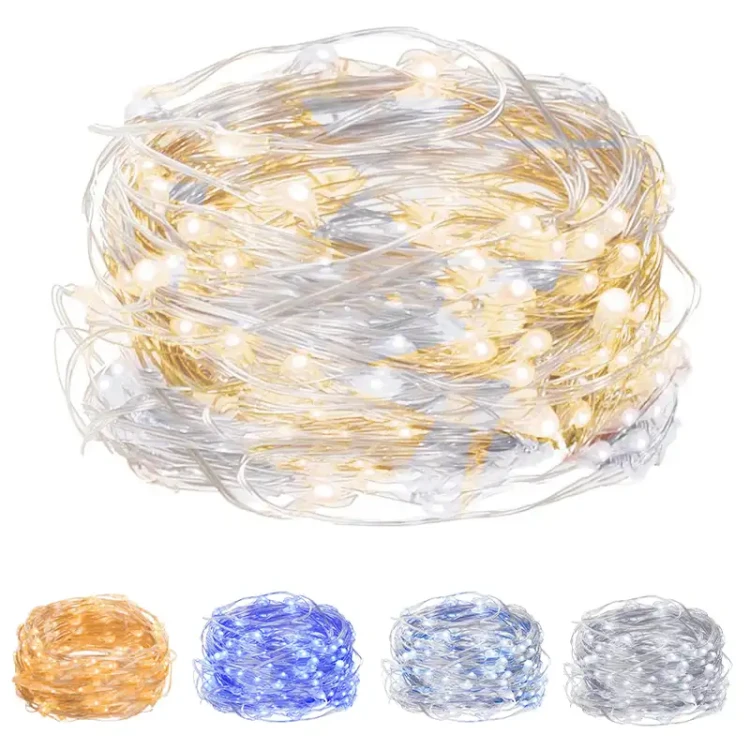 Lampki choinkowe na baterię 100LED/5,2m