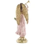 Figura dekoracyjna różowo-złoty Anioł 38x16x10,5 cm