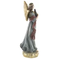 Figura dekoracyjna niebiesko-złoty Anioł 31x17x10 cm