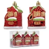 Zawieszka Choinkowa Domek 7 cm fot. 3