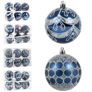 Bombki Choinkowe 8 cm kpl. 6