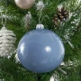 Szklana bombka połysk - jeans kpl. 6 szt. fot. 6