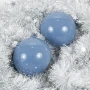 Szklana bombka połysk - jeans kpl. 6 szt. fot. 3