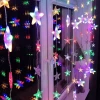 Kurtyna świetlna - gwiazdy 180 LED FLASH fot. 3