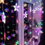 Kurtyna świetlna - gwiazdy 180 LED FLASH fot. 3