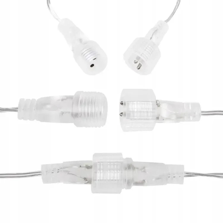 Kurtyna świetlna z pilotem - gwiazdy 138 LED fot. 7