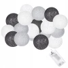 Dekoracyjne światełka - Cotton balls fot. 7
