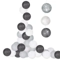Dekoracyjne światełka - Cotton balls fot. 10