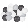 Dekoracyjne światełka - Cotton balls fot. 8