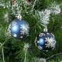 Bombki Choinkowe Niebieskie 6 cm fot. 8