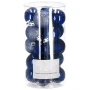 Bombki choinkowe granatowe 4 cm 20 szt.