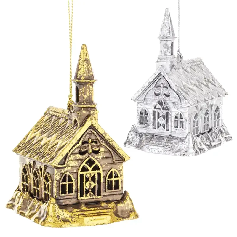 Zawieszka choinkowa - Kościół fot. 17