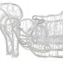 Renifer świetlny z saniami 150 cm